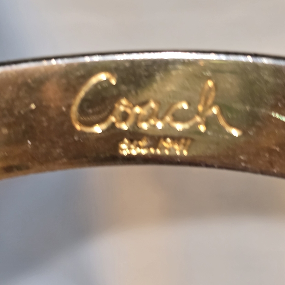 Coach Green and Blue Enamel Bracelet - Picture 6 of 12